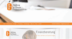 Desktop Screenshot of hellweg-hinzen.de